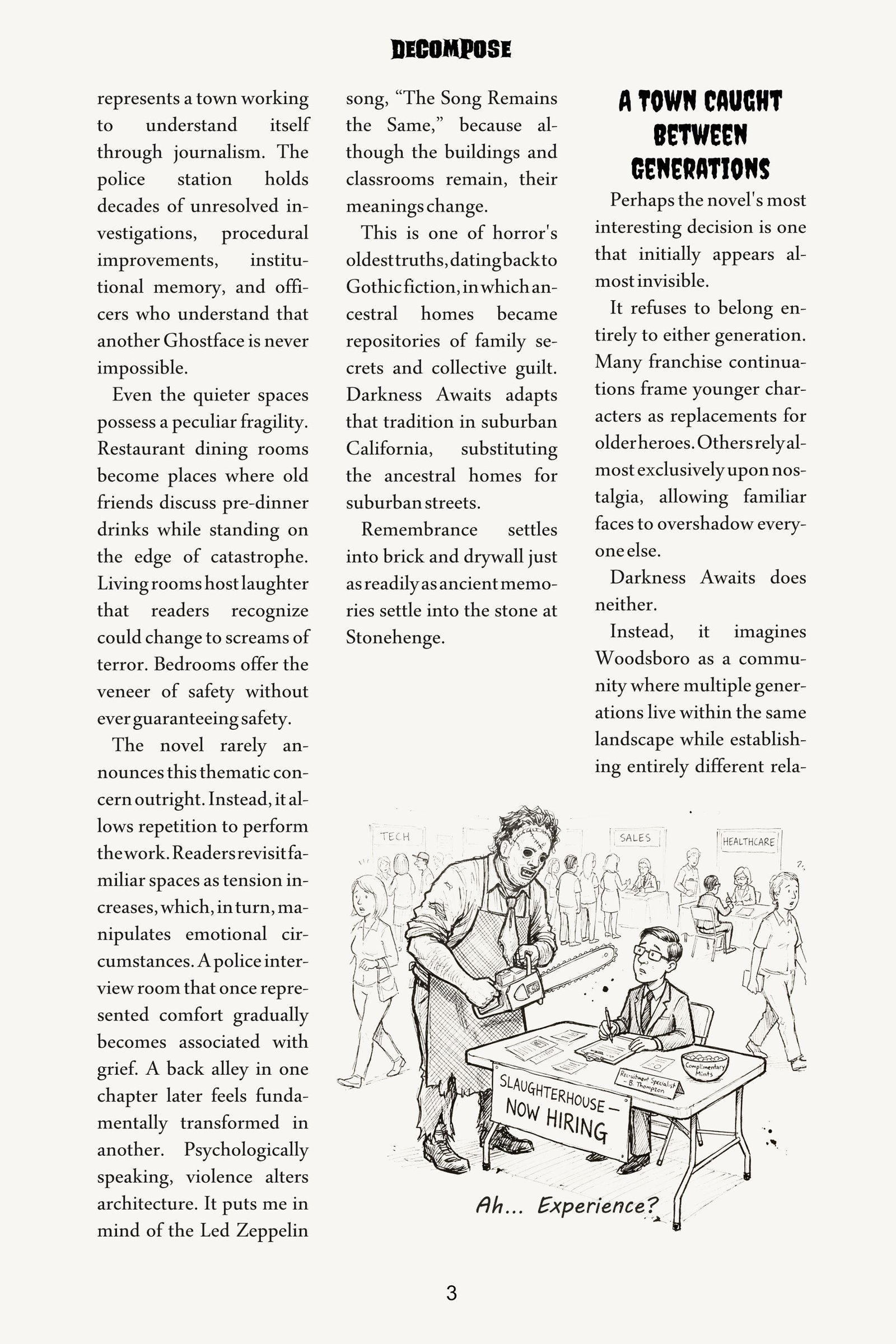 Decompose Magazine page 3