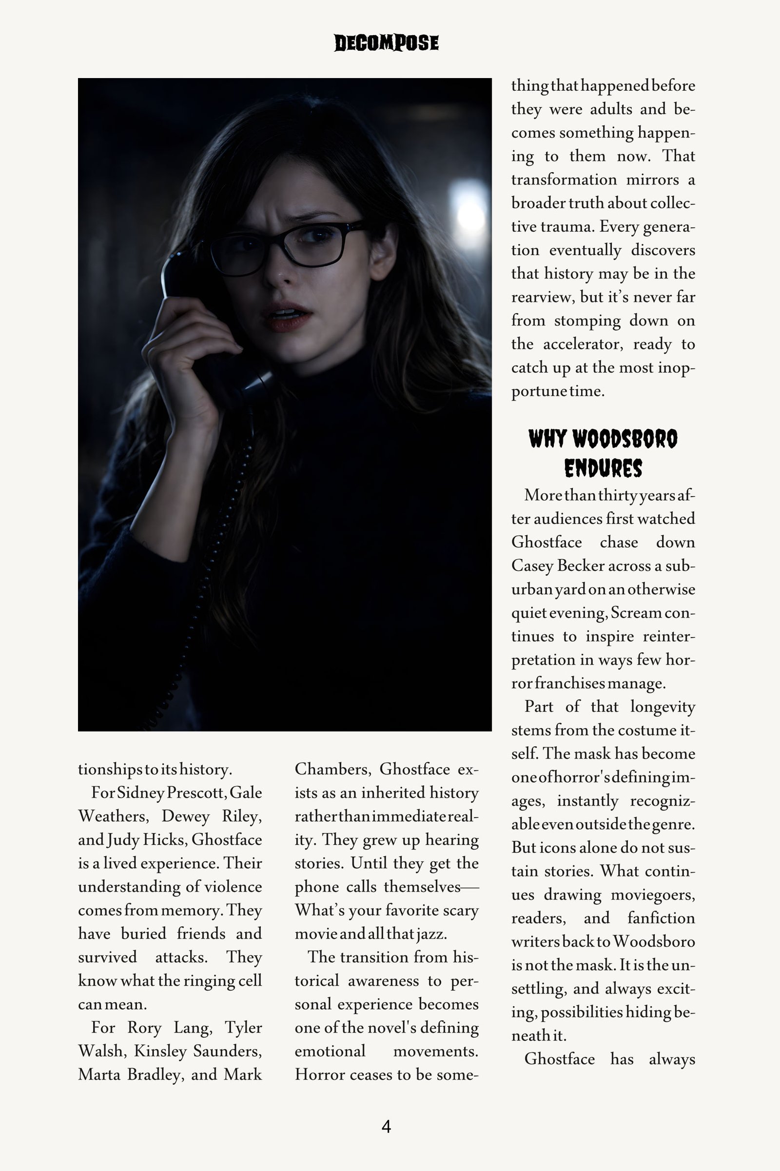 Decompose Magazine page 4