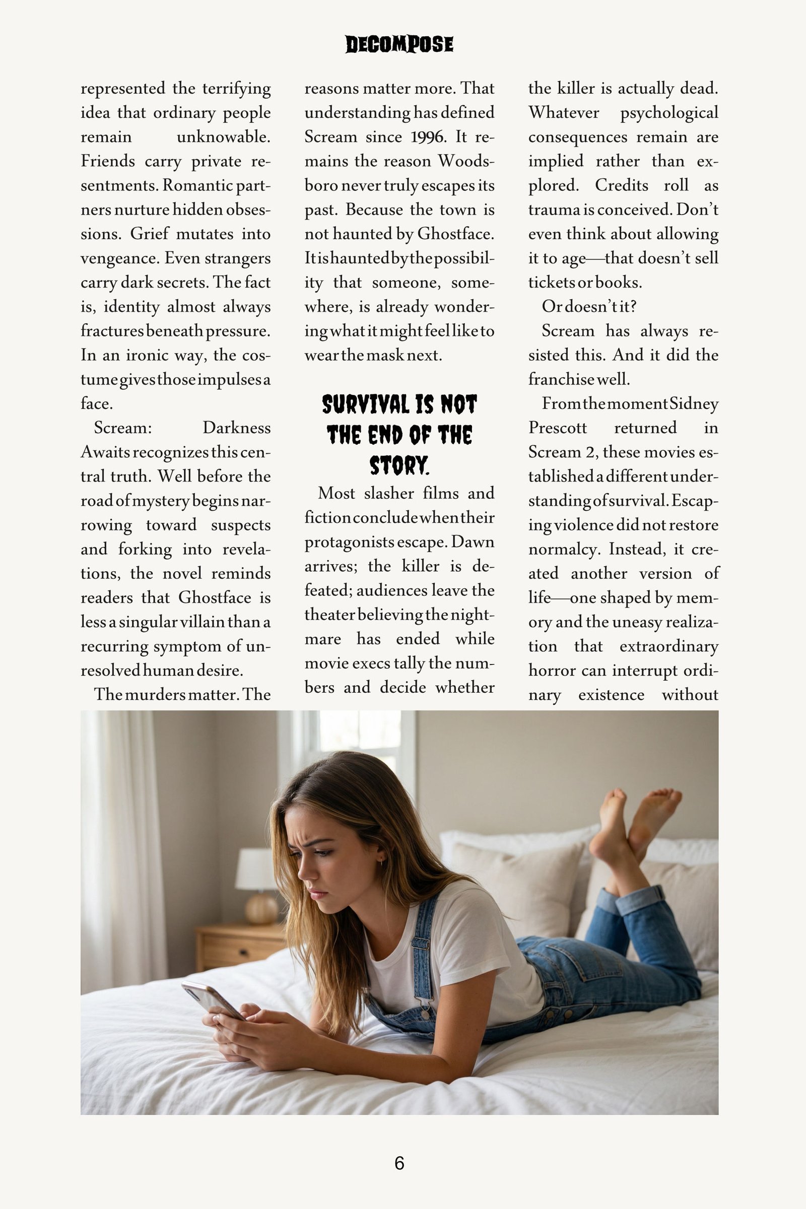 Decompose Magazine page 6
