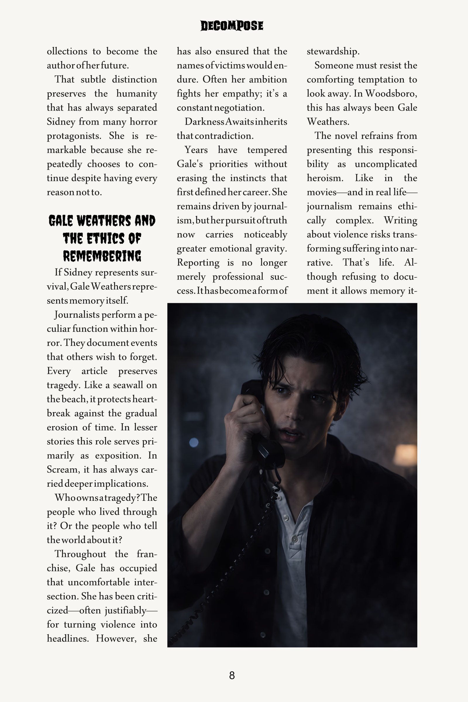 Decompose Magazine page 8