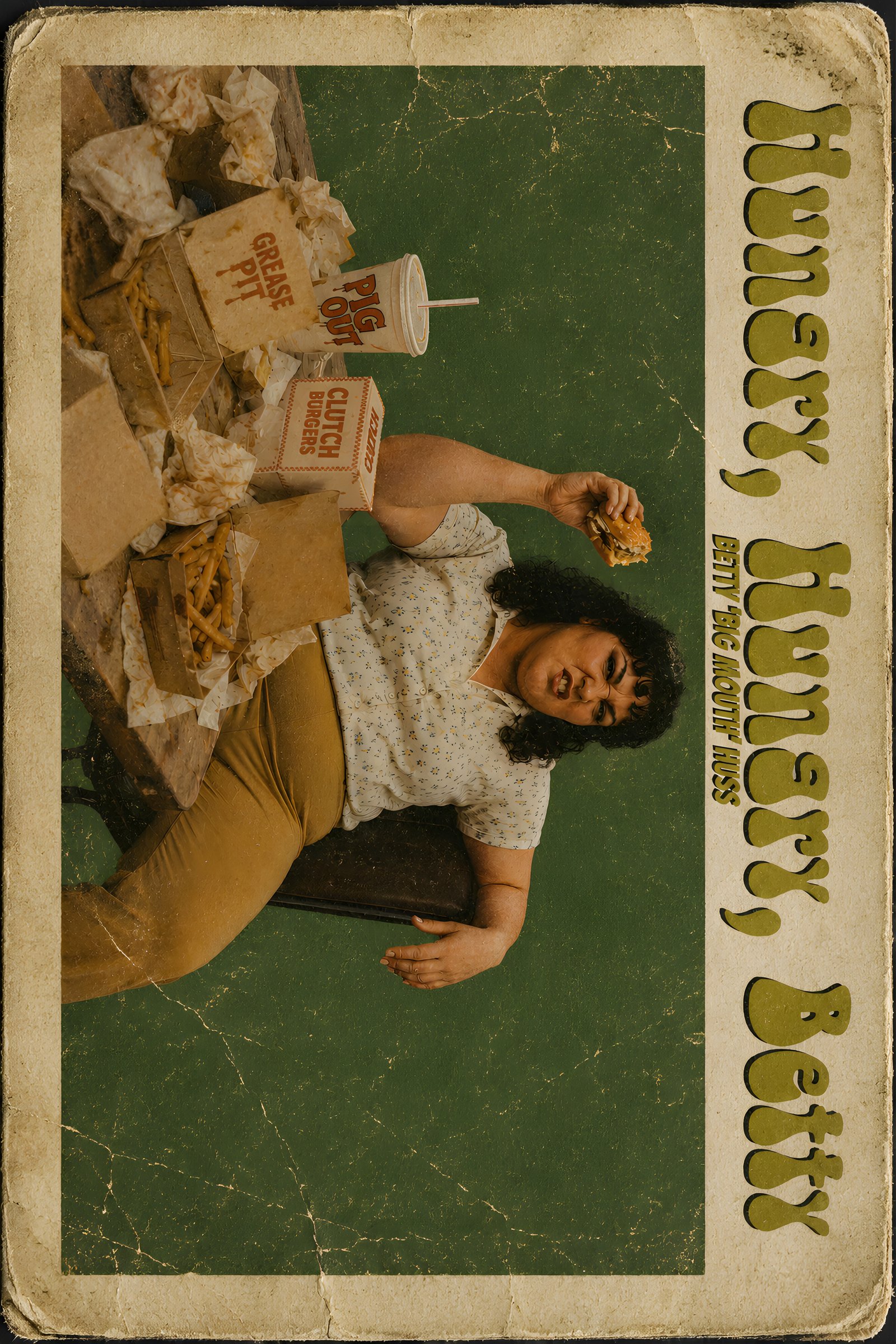 Hungry, Hungry, Betty card front