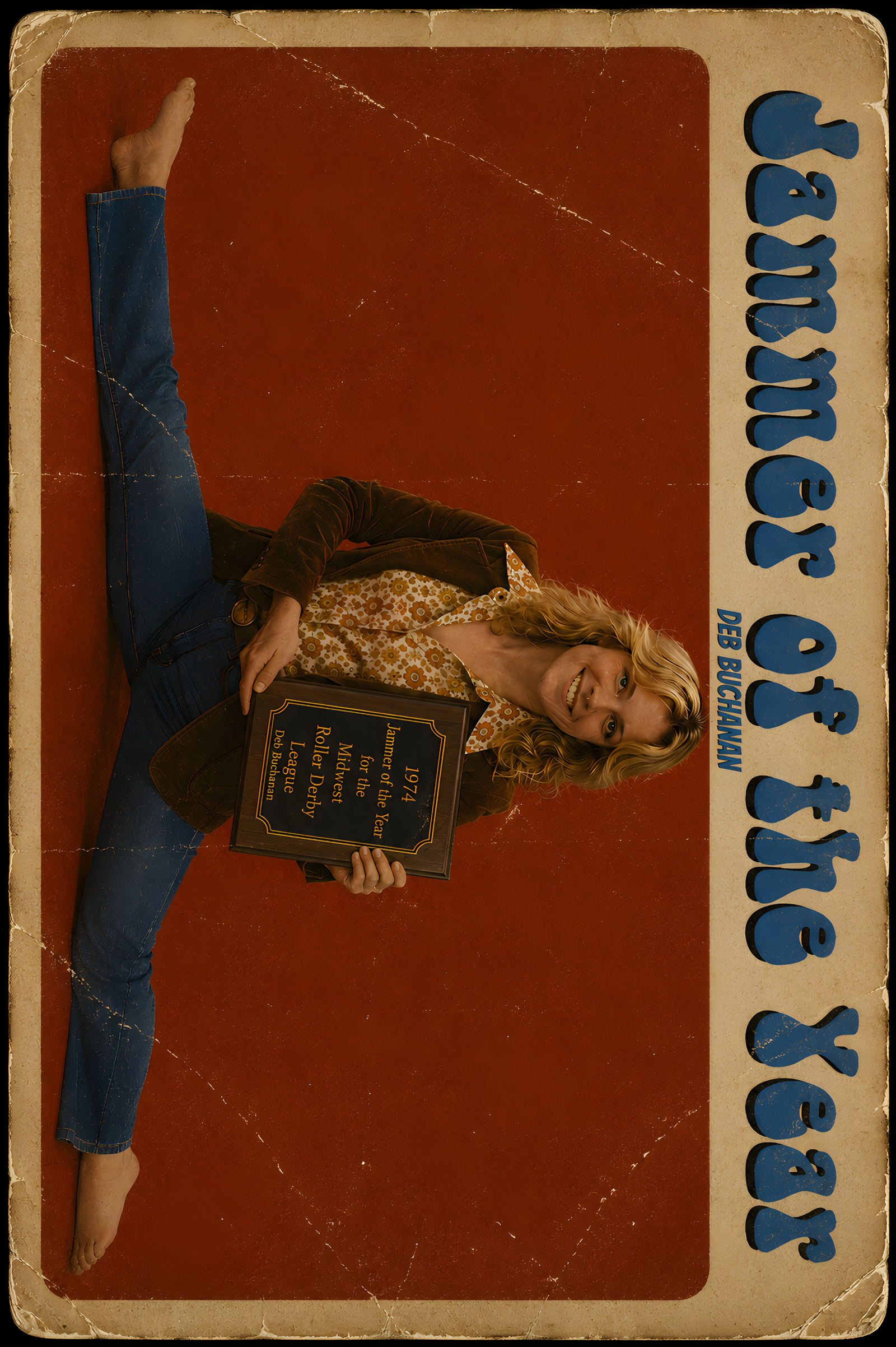 Deb Buchanan Jammer of the Year card front