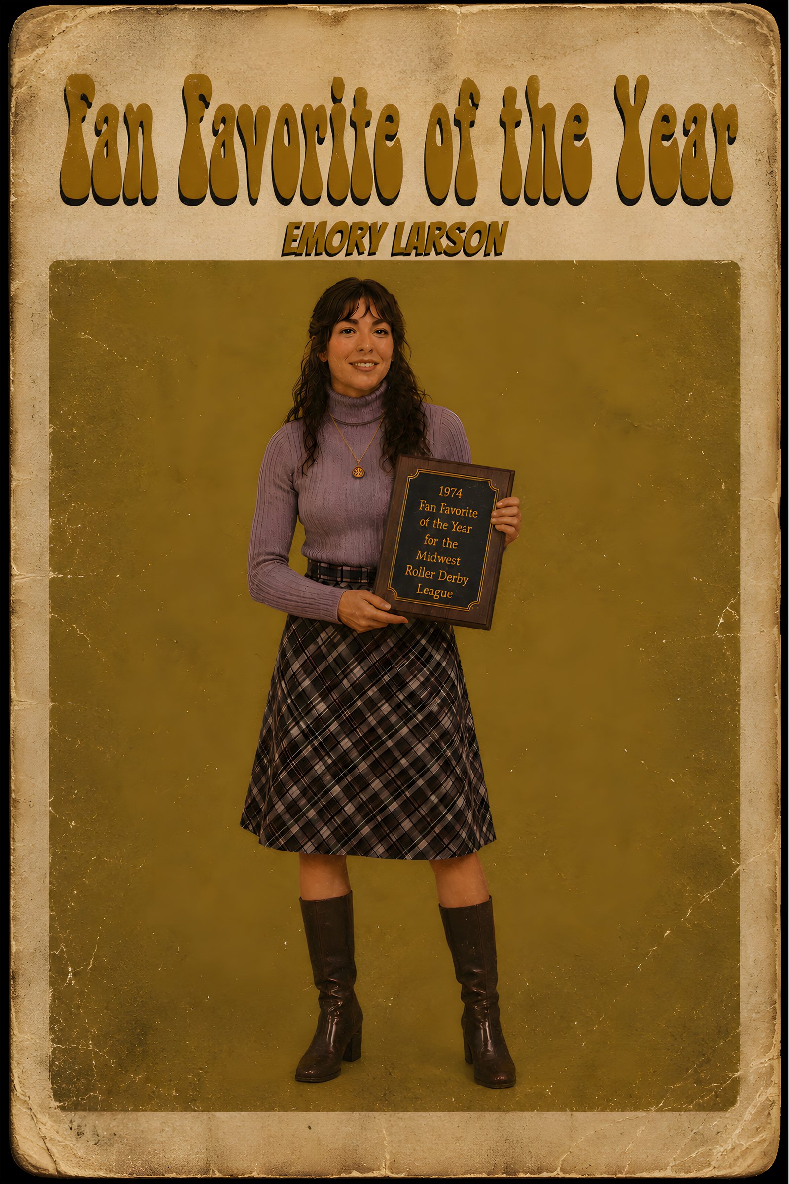 Emory Larson Fan Favorite of the Year card front