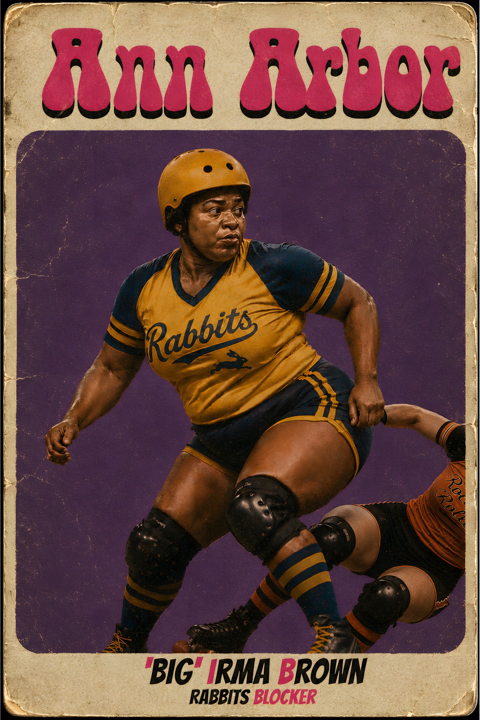 Irma Brown card front