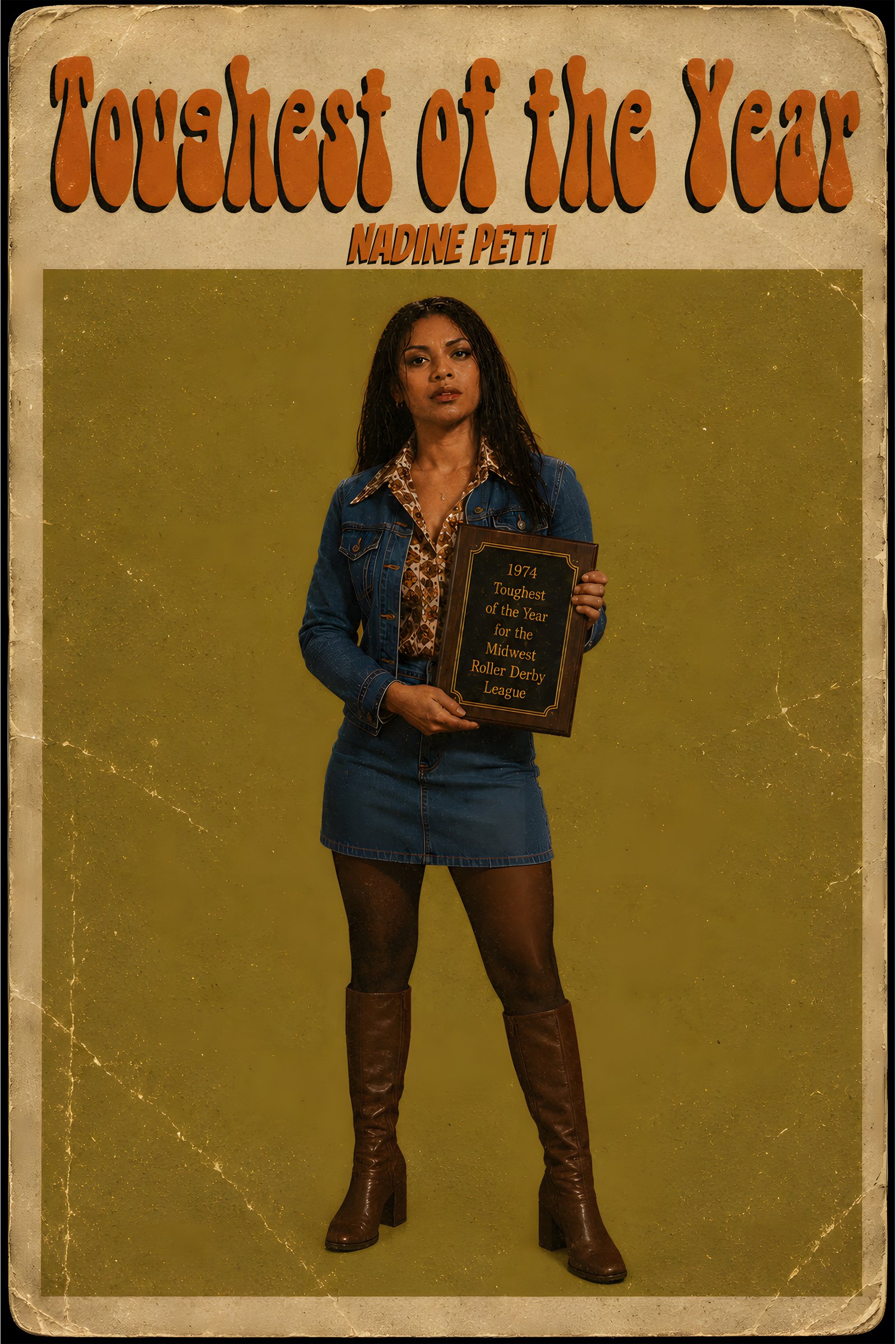 1974 Toughest Player of the Year card front