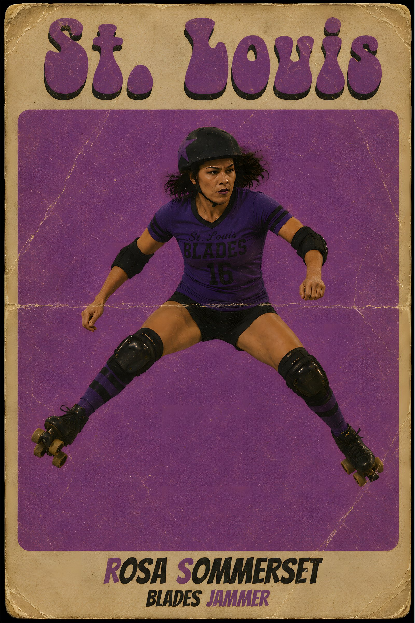 Rosa Sommerset card front