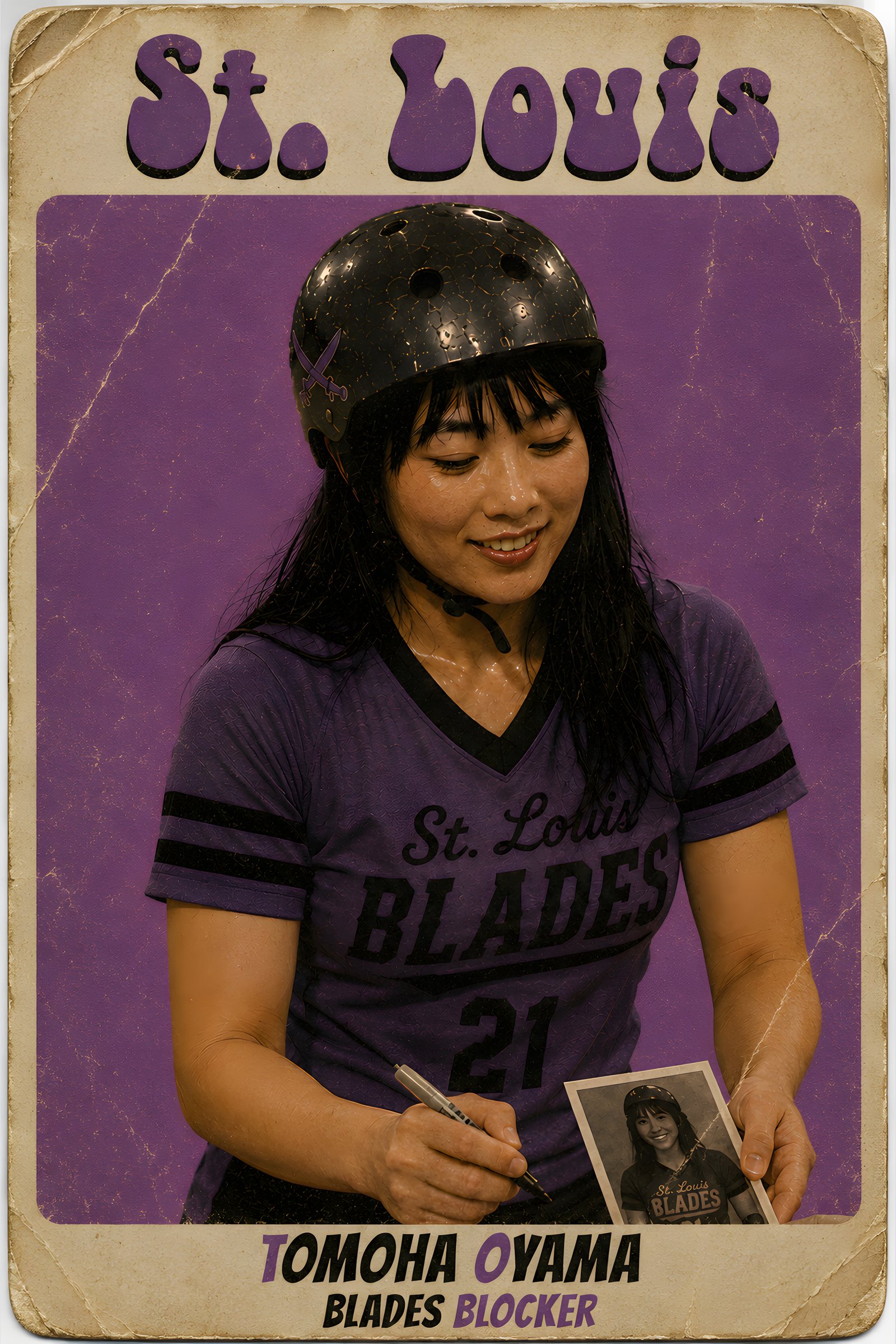 Tomoha Oyama card front