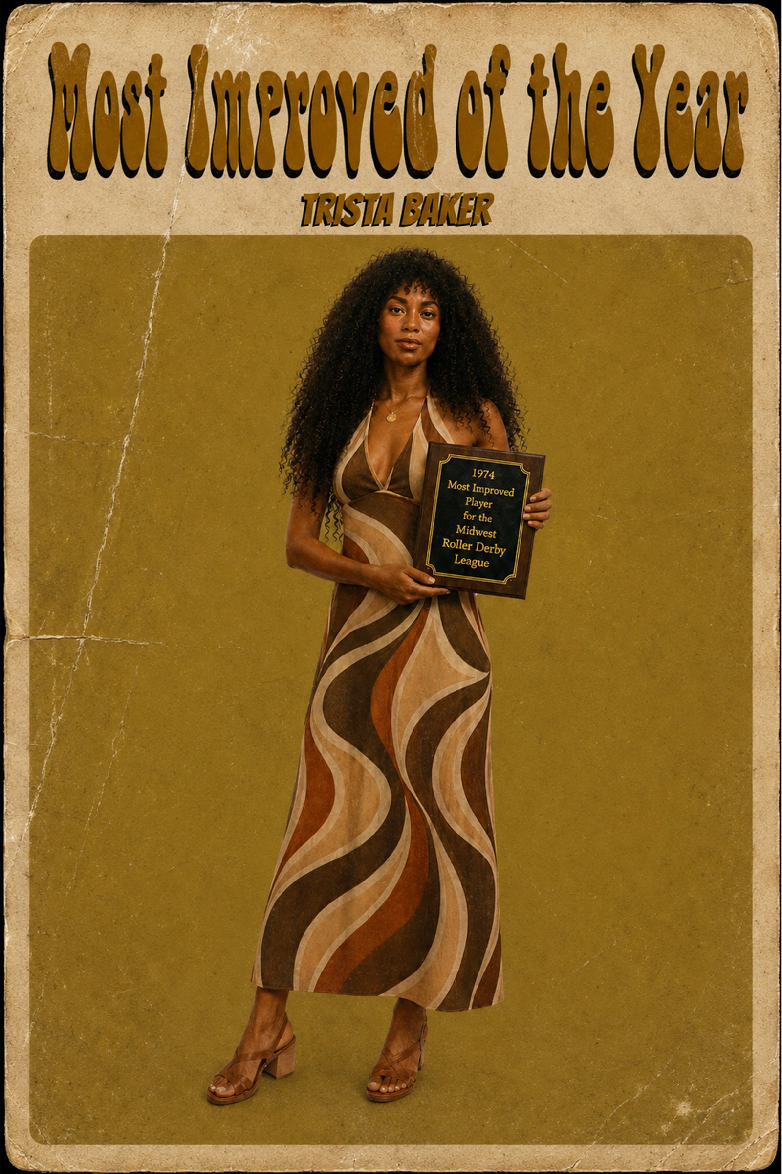 Trista Baker Most Improved Player of the Year card front