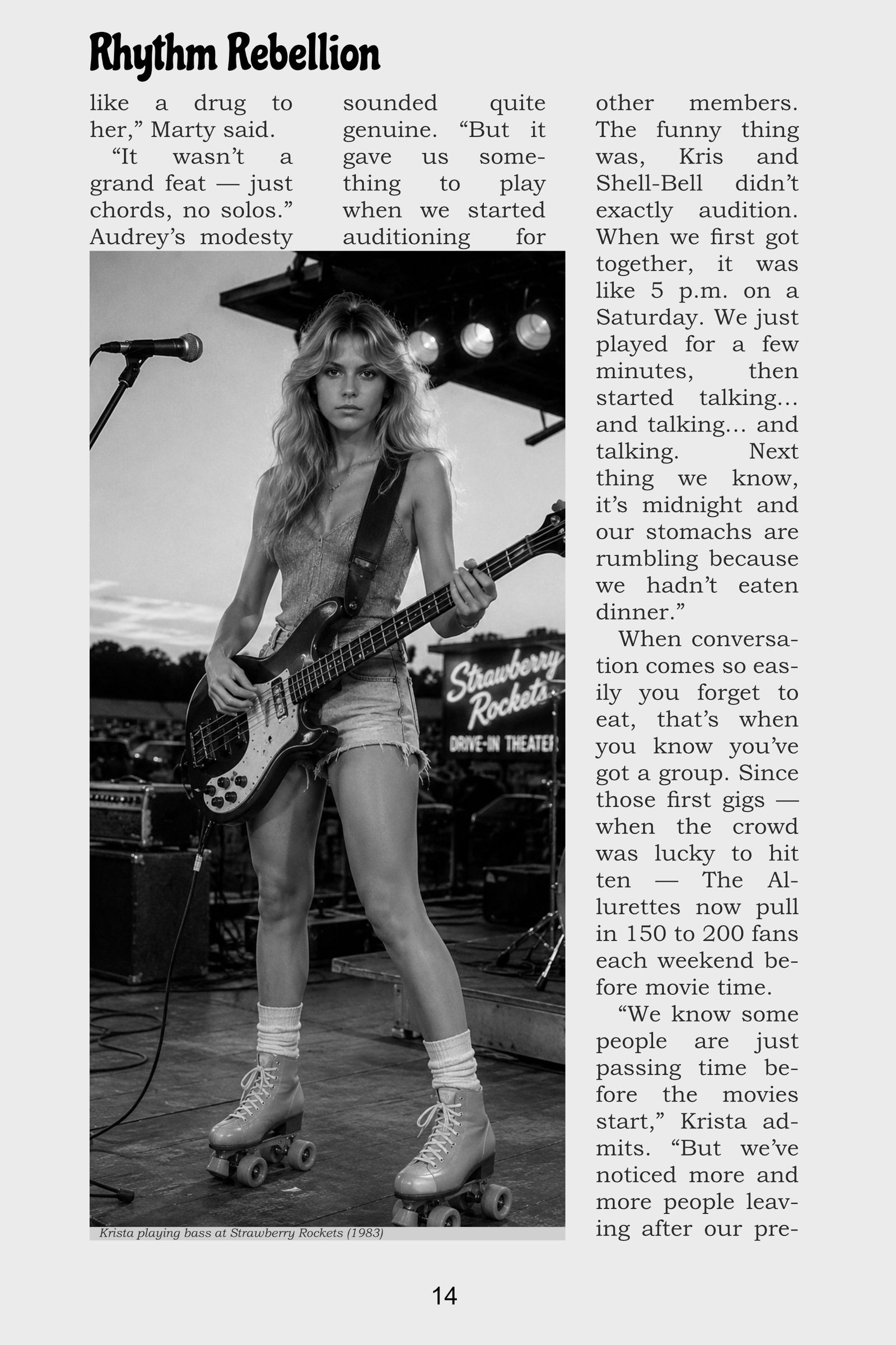 Rhythm Rebellion March/April 1983 page 11