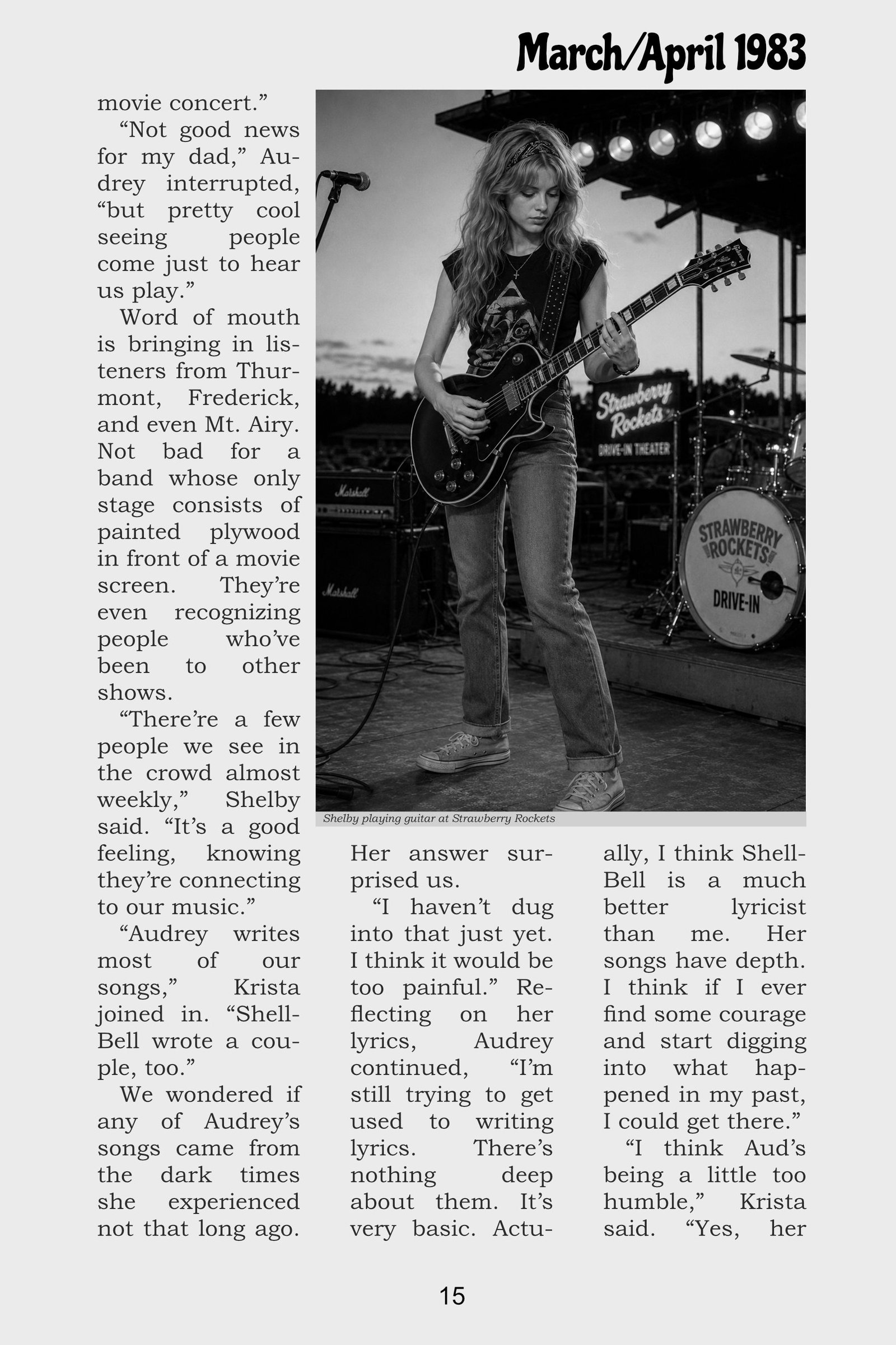 Rhythm Rebellion March/April 1983 page 12