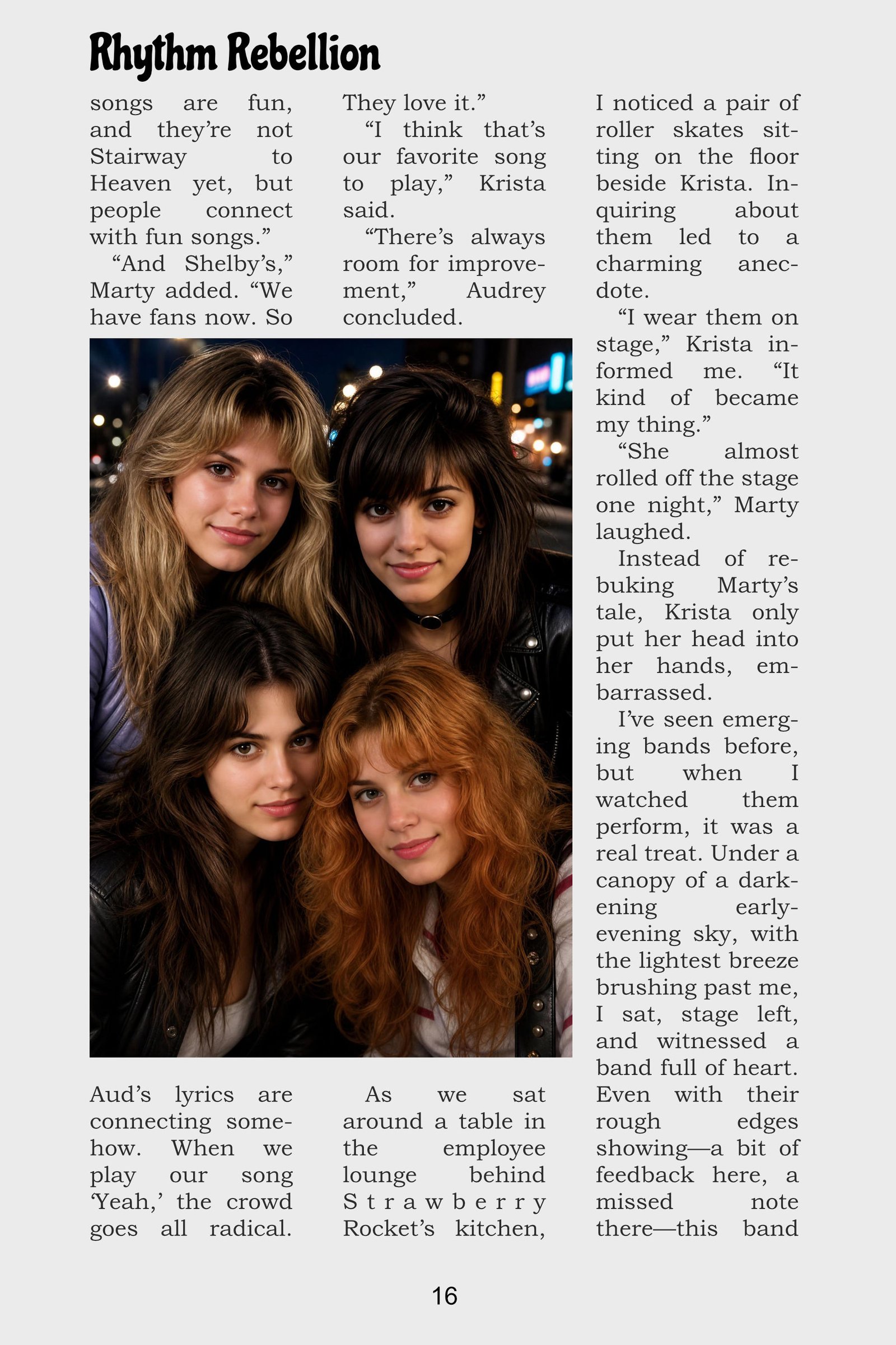 Rhythm Rebellion March/April 1983 page 13