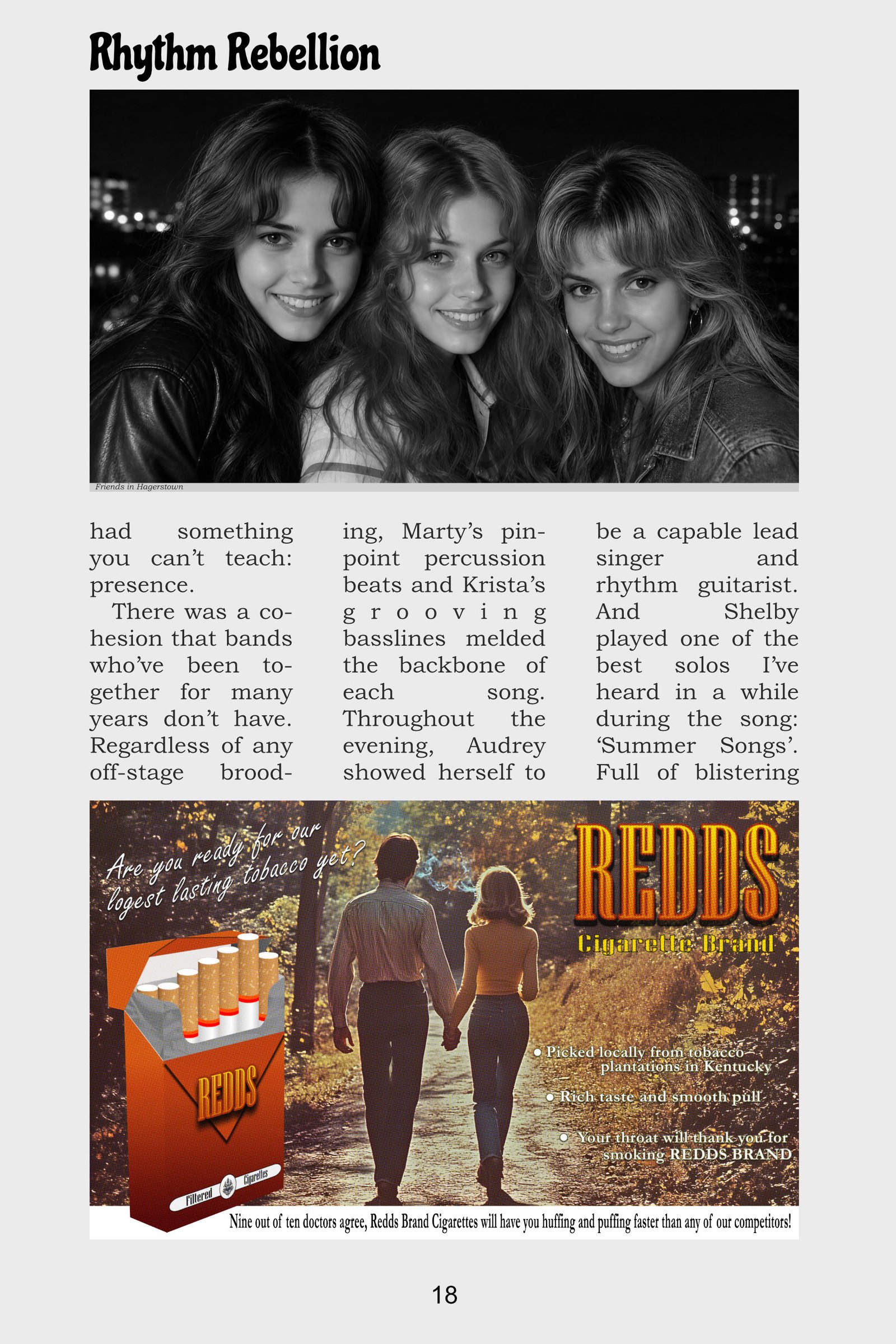 Rhythm Rebellion March/April 1983 page 15