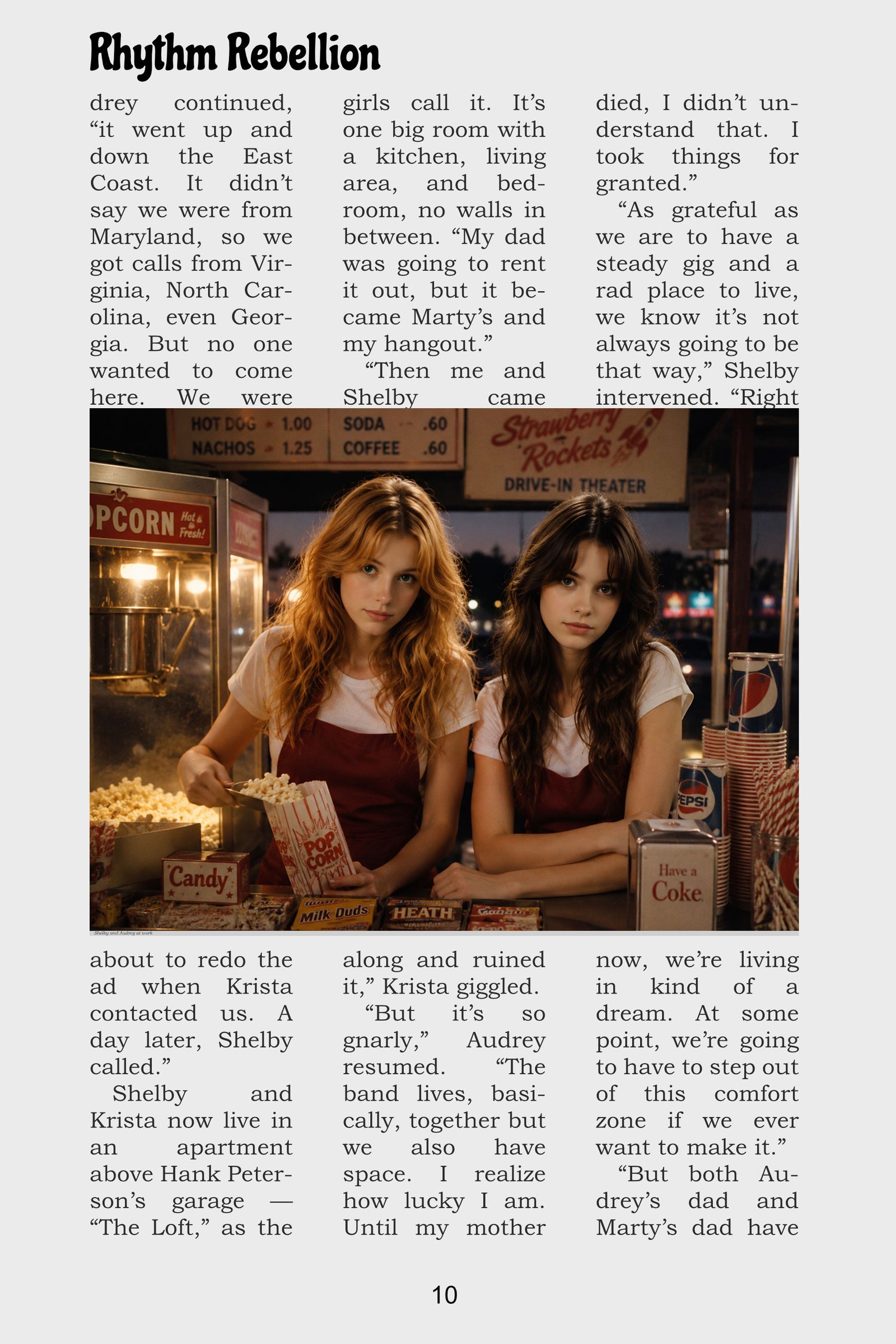 Rhythm Rebellion March/April 1983 page 7