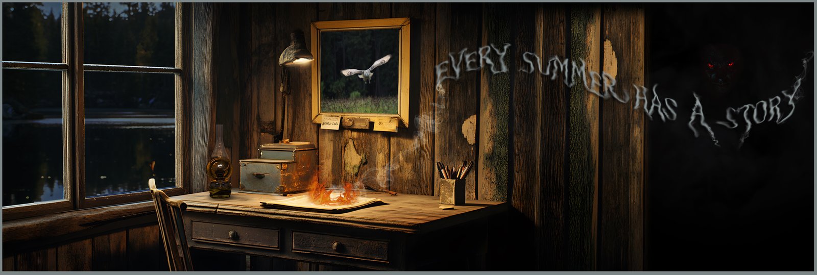 Red Eyes in the Darkness